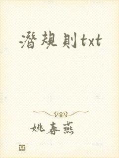 潜规则txt