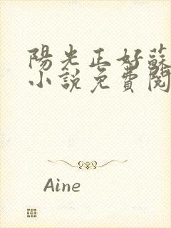 阳光正好苏玥玥小说免费阅读