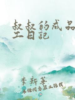 叔叔的成品店打工日记