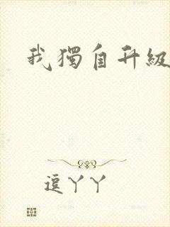 我独自升级小说