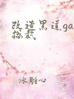 改造黑道gay总裁