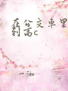 在公交车里c弄到高c