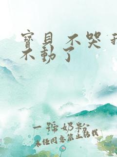 宝贝 不哭 我不动了