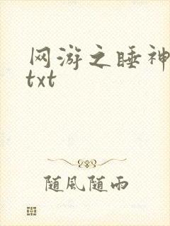 网游之睡神传说txt