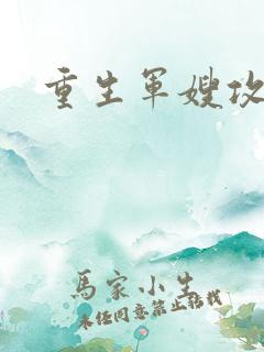 重生军嫂攻略