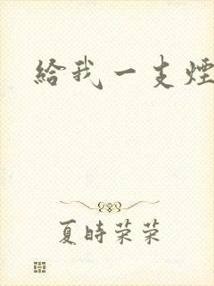 给我一支烟小说