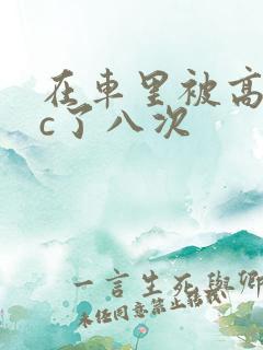 在车里被高潮被c了八次