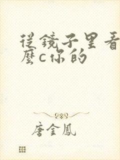 从镜子里看我怎么c你的