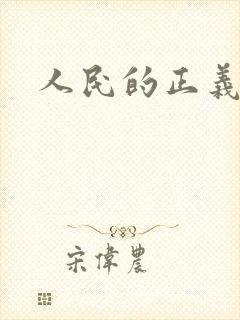 人民的正义小说