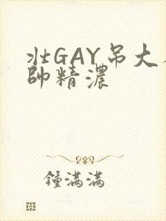 壮GAY吊大人帅精浓
