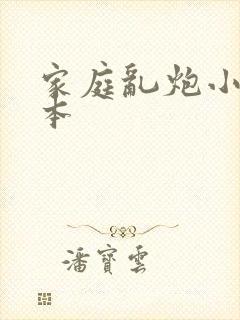 家庭乱炮小说全本