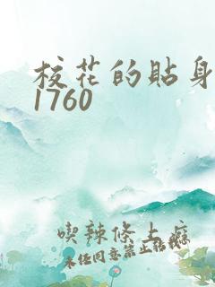 校花的贴身高手1760