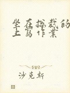 坐在总裁的木棒上写作业