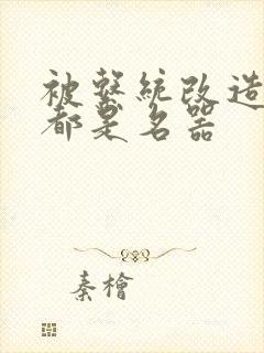 被系统改造全身都是名器