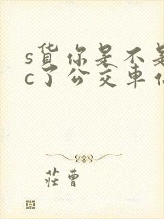 s货你是不是欠c了公交车站