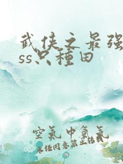 武侠之最强boss只种田