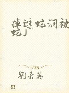 掉进蛇洞被一堆蛇J