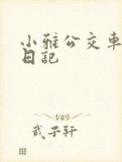 小雅公交车玩具日记