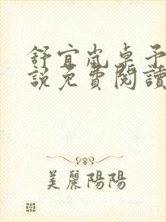 舒宜岚卓予淮小说免费阅读全文