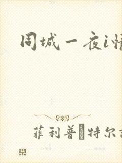 同城一夜i情