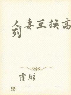 人妻互换高h系列