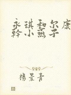 永琪和尔康一起干小燕子