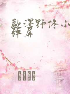 欧泽野佟小曼无弹屏