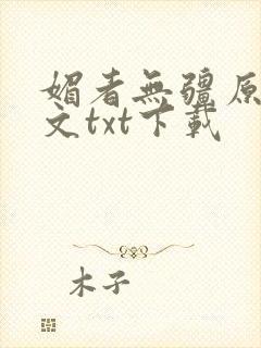媚者无疆原著原文txt下载