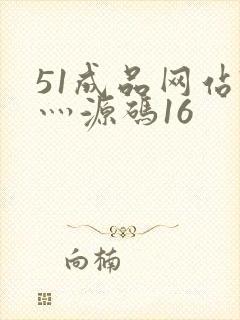 51成品网站W灬源码16