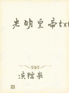 光明皇帝txt