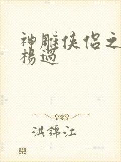 神雕侠侣之我是杨过