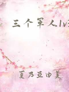 三个军人1v3
