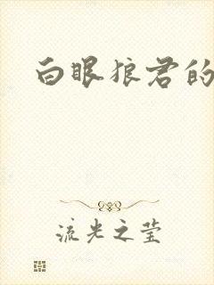 白眼狼君的小说
