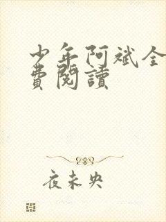 少年阿斌全文免费阅读