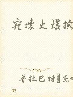 宠坏火爆检察官