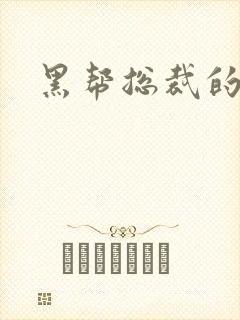 黑帮总裁的宠妻