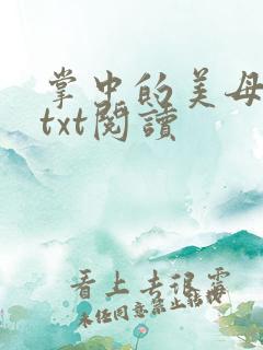 掌中的美母版主txt阅读