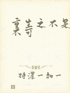 重生之不是非你不可