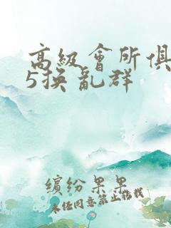 高级会所俱乐部5换 乱群
