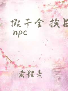 假千金 挨日记 npc