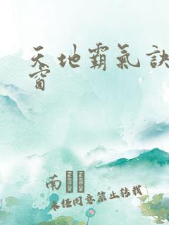 天地霸气诀无弹窗