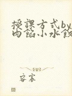 授课方式by 肉馅小水饺