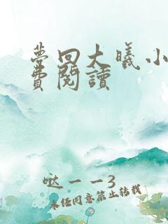 梦回大曦小说免费阅读