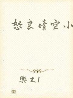 怒良晴空小说