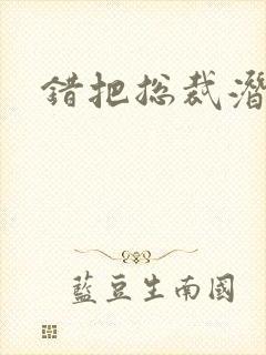 错把总裁潜规则