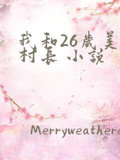 我和26岁美女村长 小说