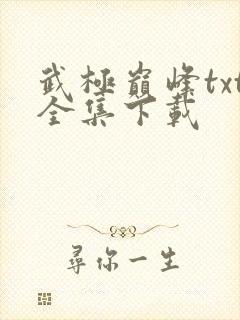 武极巅峰txt全集下载