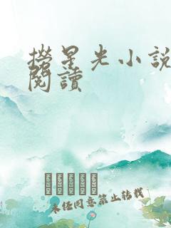 捞星光小说免费阅读