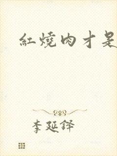 红烧肉才是真爱