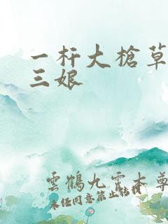 一杆大枪草一家三娘